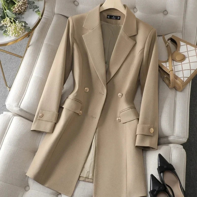 Classic Long Blazer Jacket