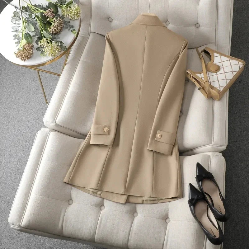 Classic Long Blazer Jacket