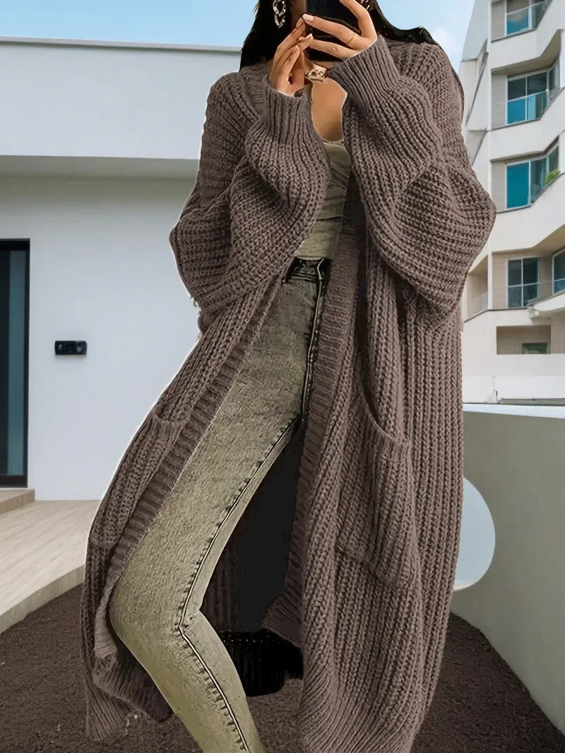 Cozy Oversized Knit Cardigan
