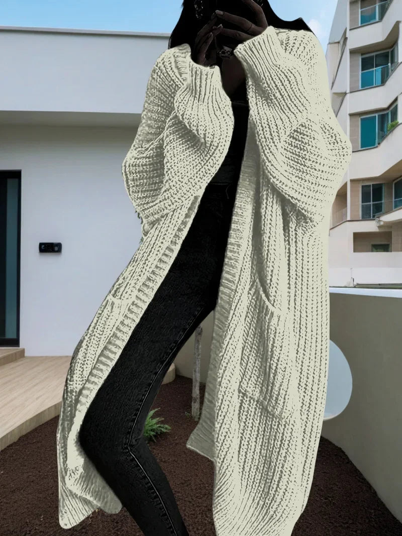 Cozy Oversized Knit Cardigan