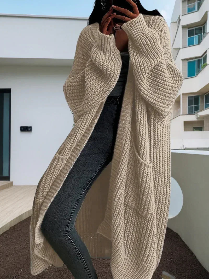 Cozy Oversized Knit Cardigan