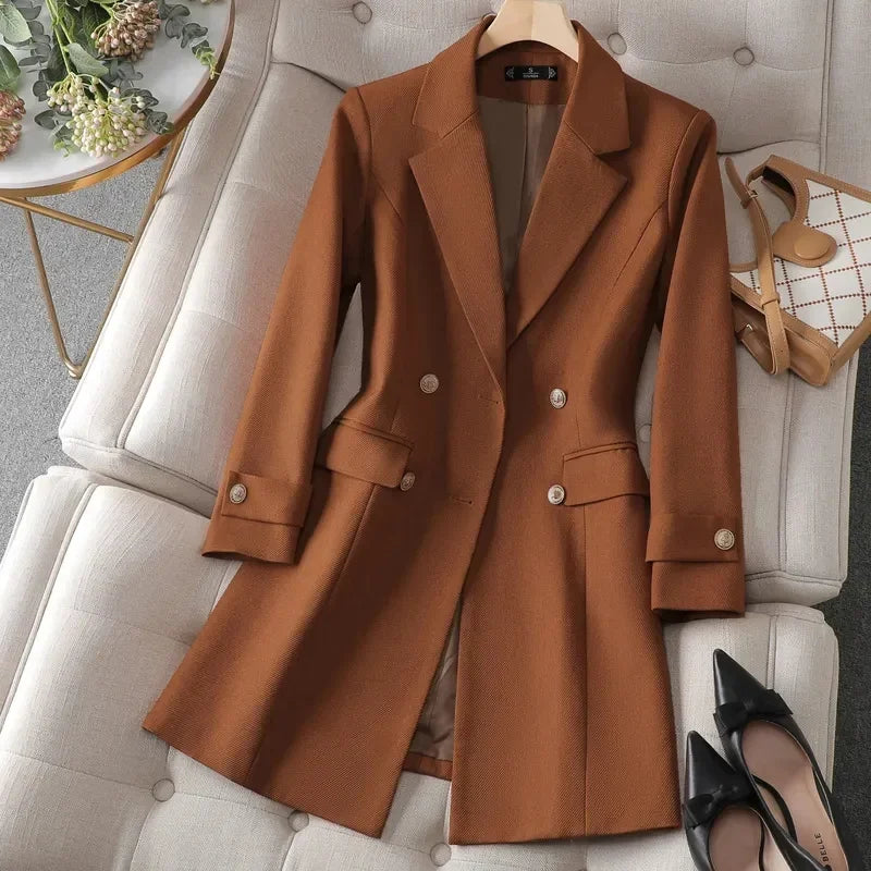 Classic Long Blazer Jacket
