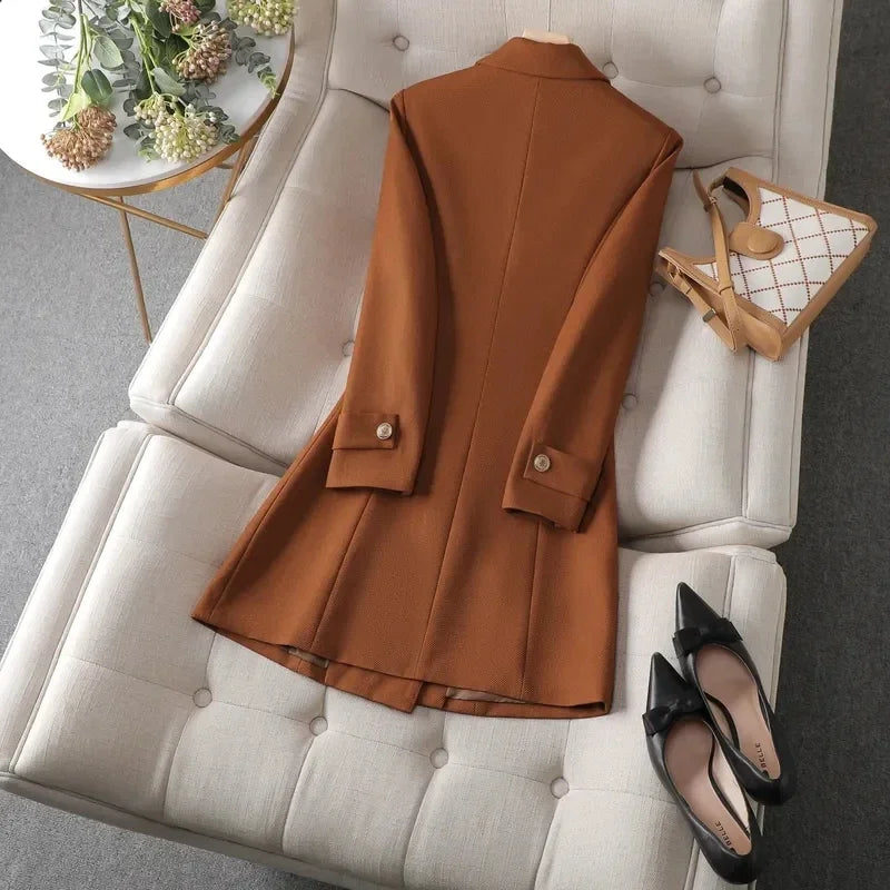 Classic Long Blazer Jacket