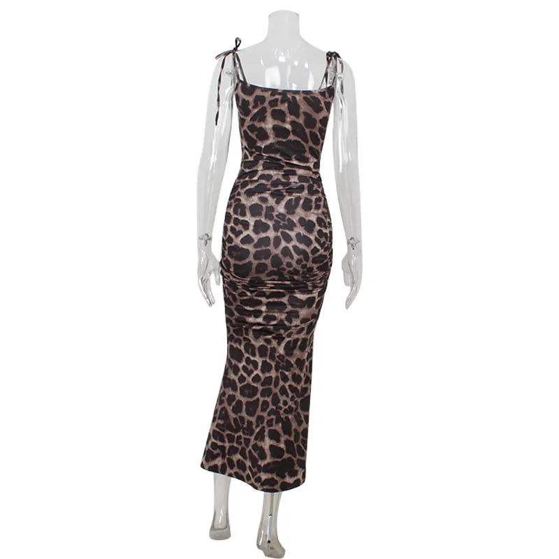 Leopard Printed Dress
