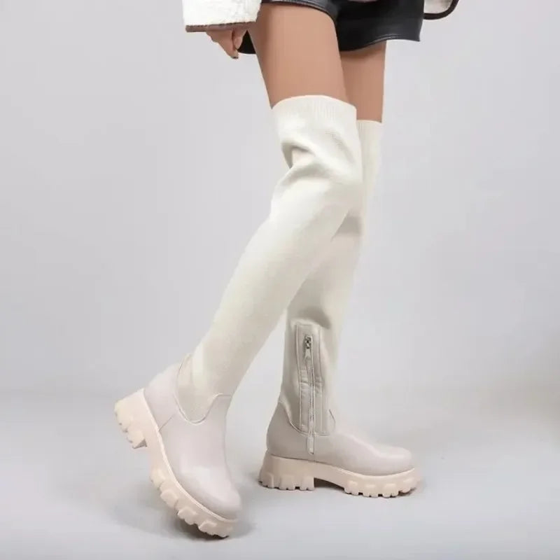 Ladies Thigh High Boots