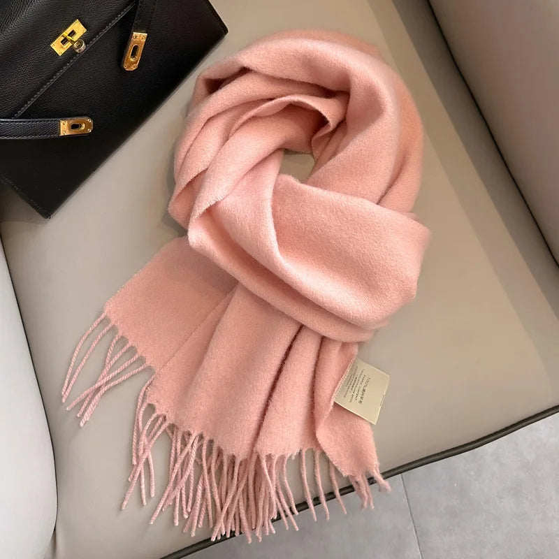 Classic 100% Wool Winter Scarf