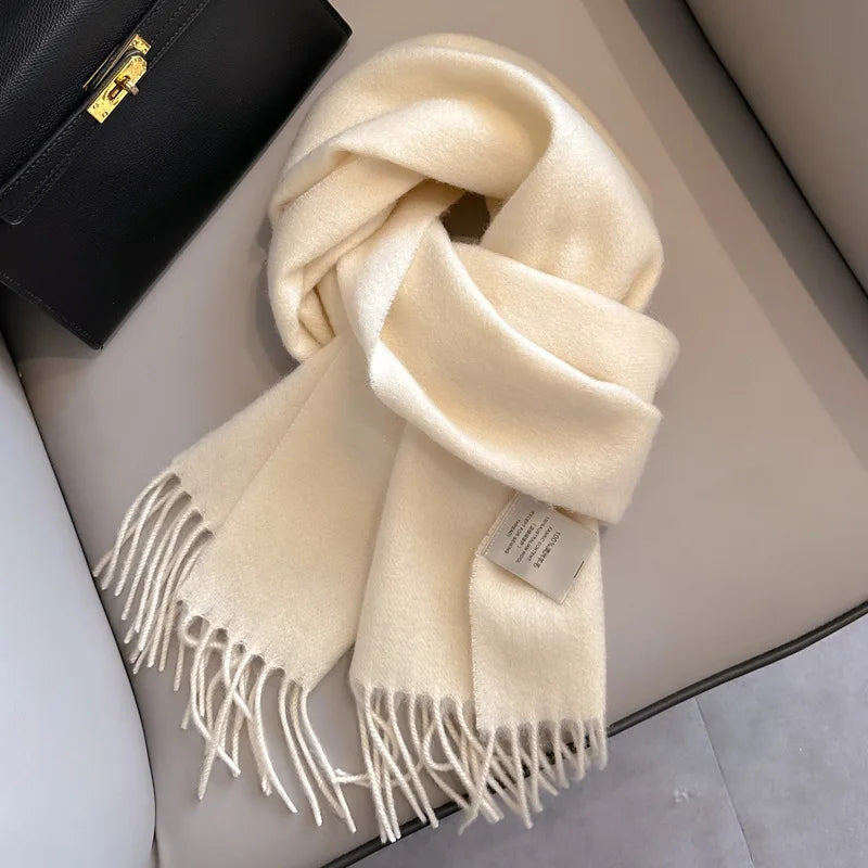 Classic 100% Wool Winter Scarf
