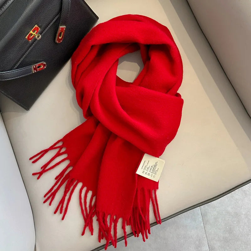 Classic 100% Wool Winter Scarf