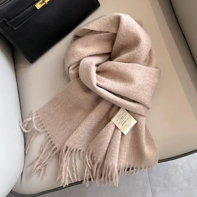 Classic 100% Wool Winter Scarf