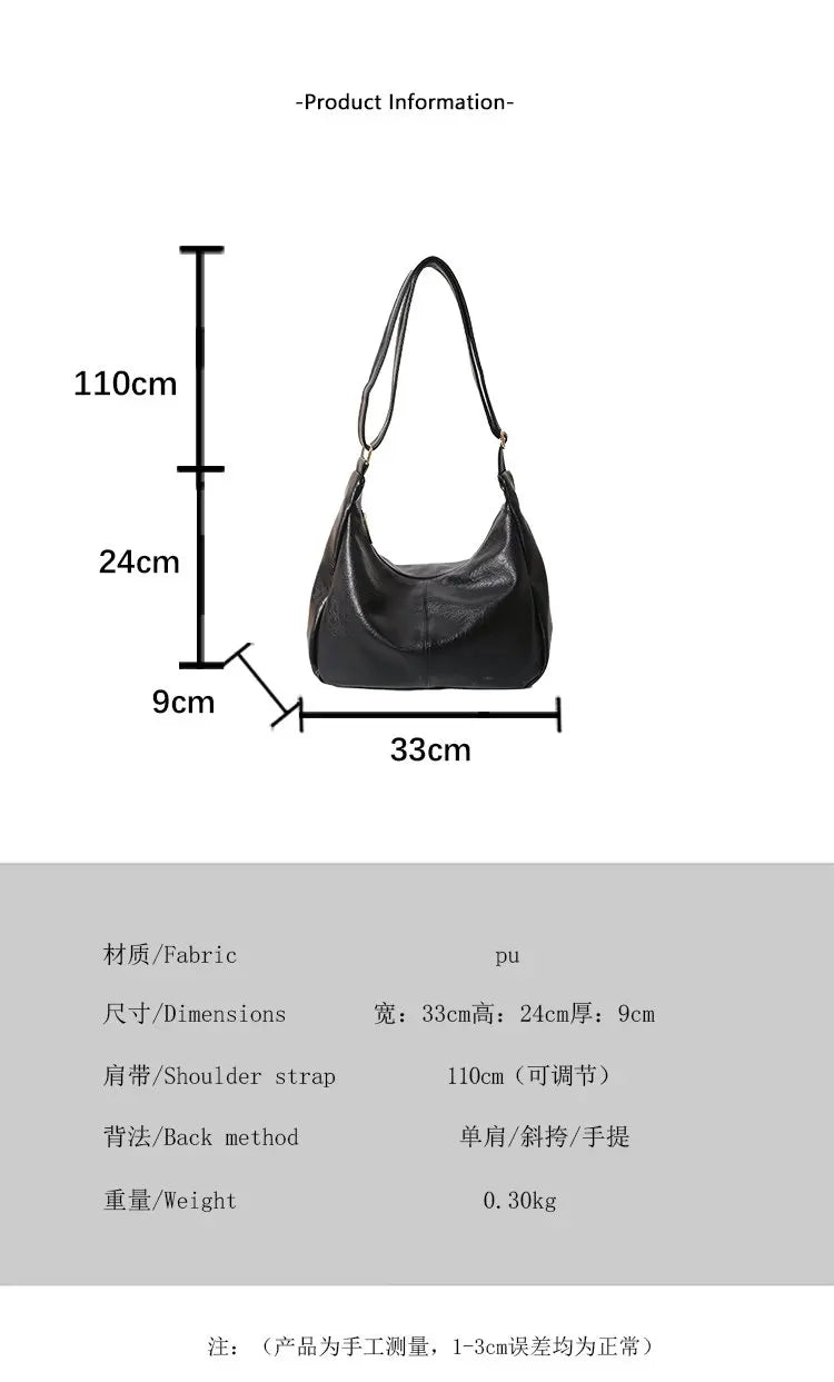 Classic Shopper Shoulder Bag