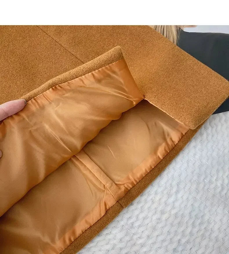Classic High-Waist Autumn Mini Skirt