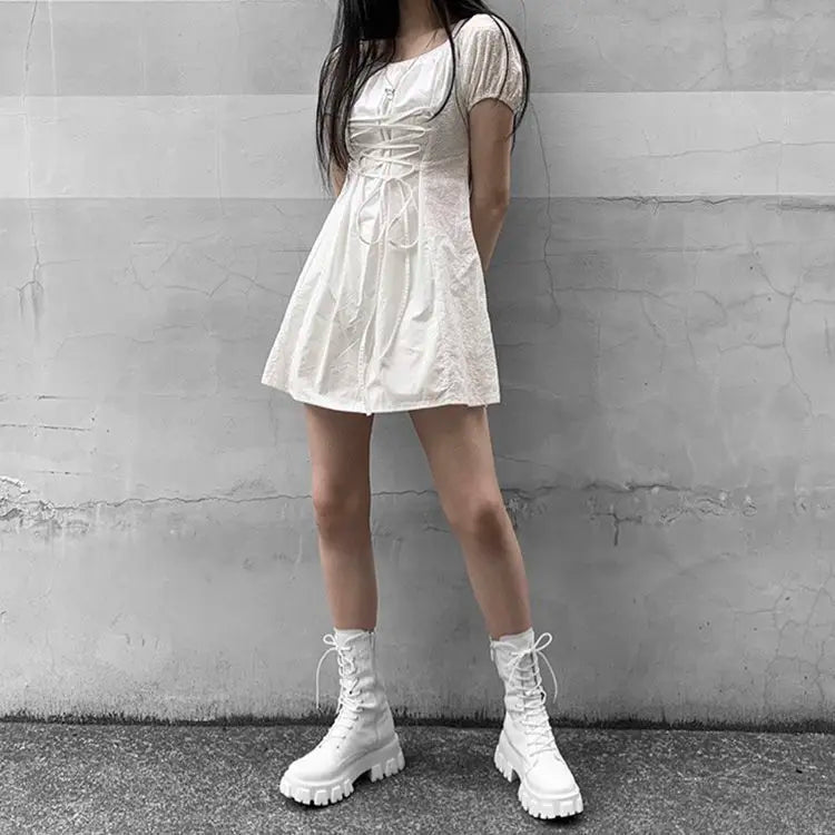 Classic Lace-Up Combat Boots