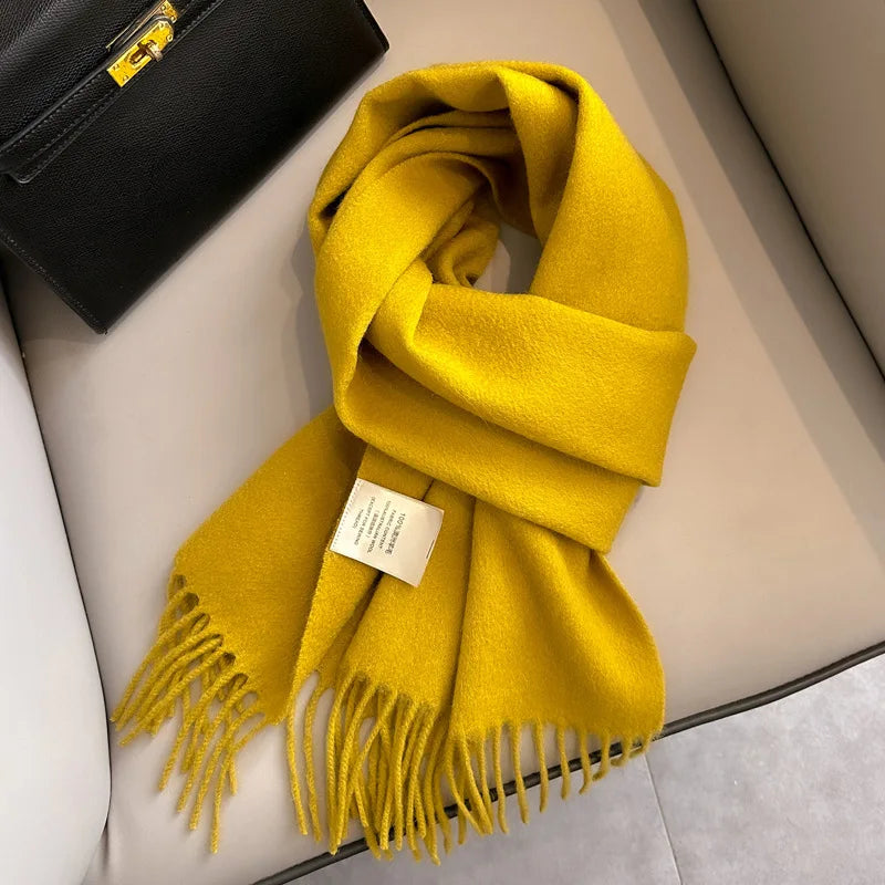 Classic 100% Wool Winter Scarf