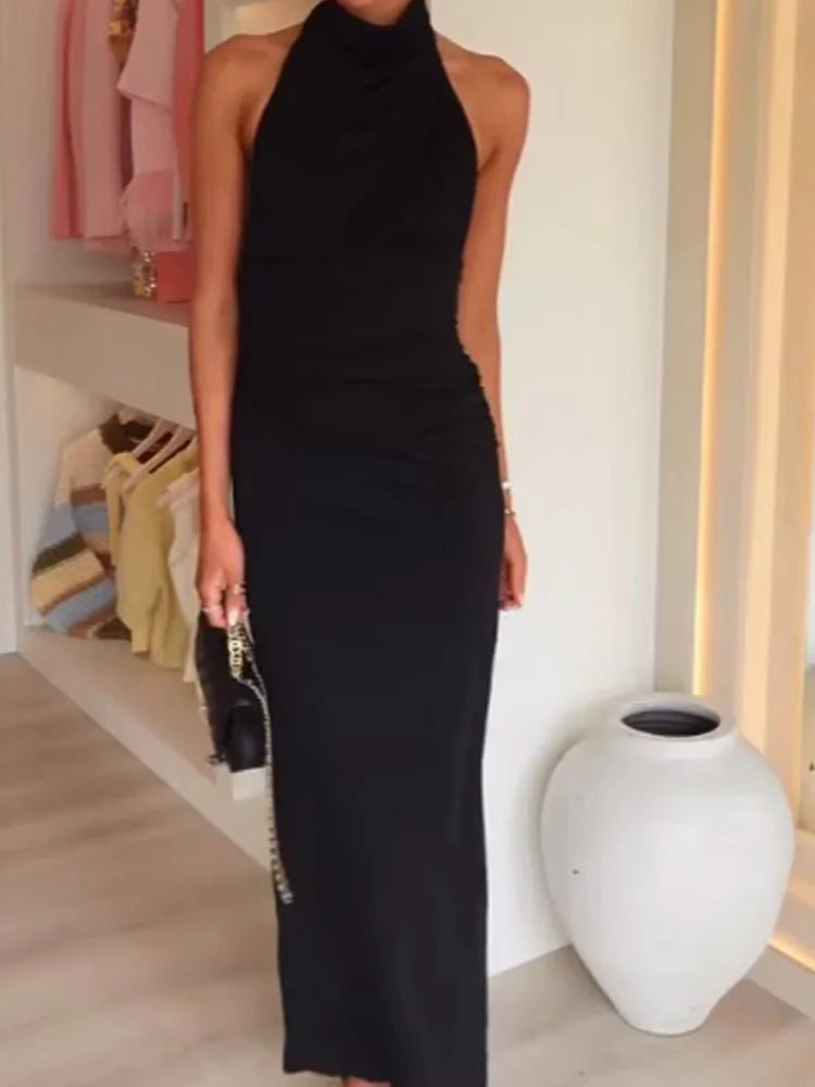 Women's Summer Fashion Backless Dresses