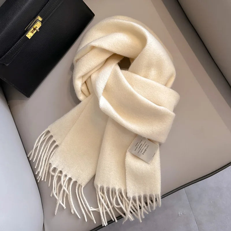 Classic 100% Wool Winter Scarf