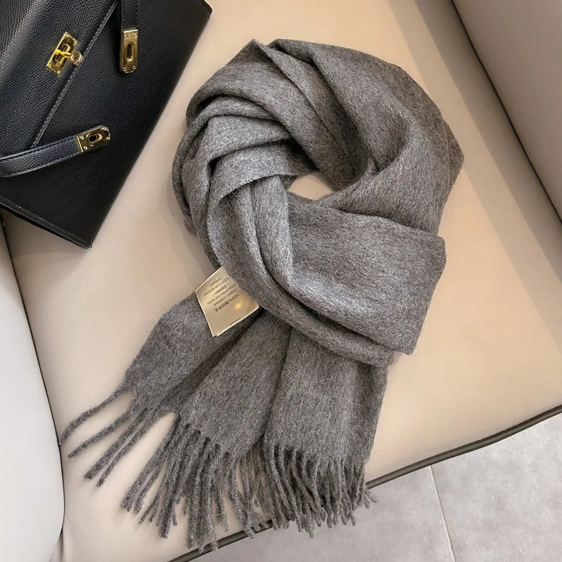 Classic 100% Wool Winter Scarf