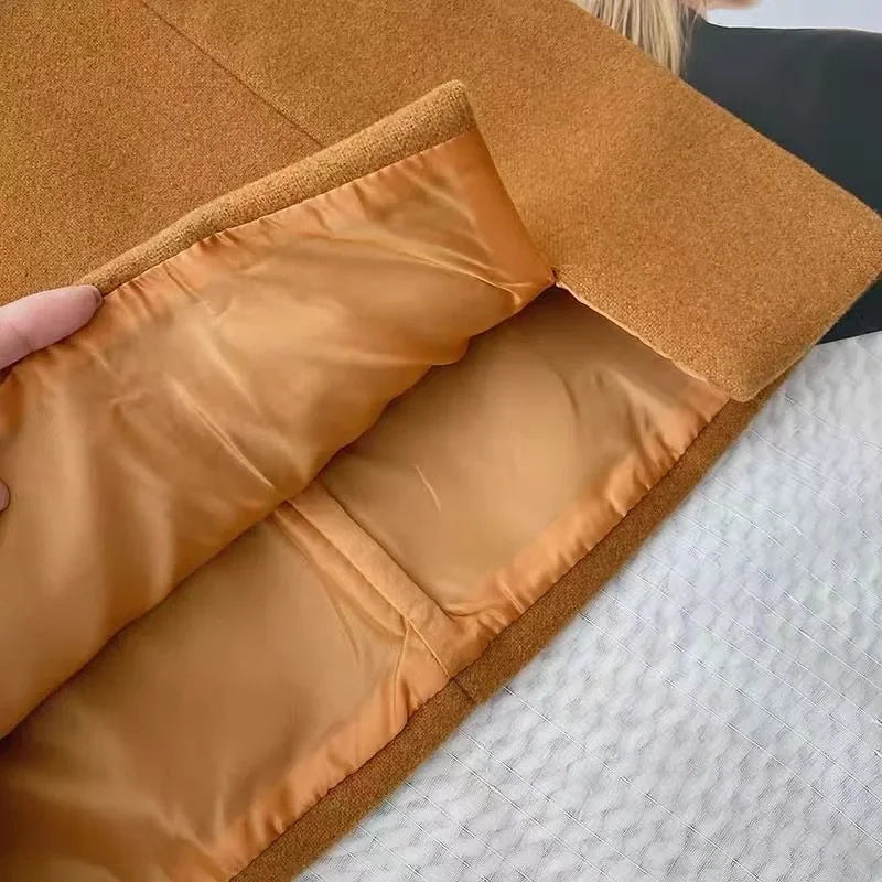 Classic High-Waist Autumn Mini Skirt