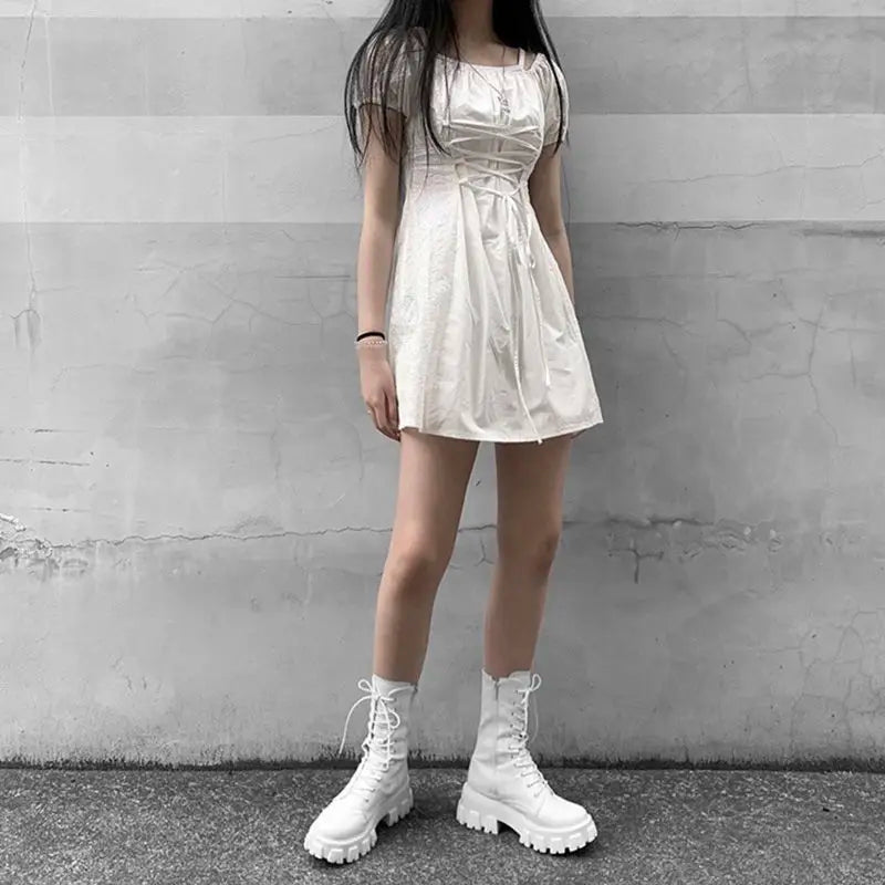 Classic Lace-Up Combat Boots