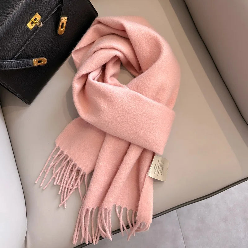 Classic 100% Wool Winter Scarf