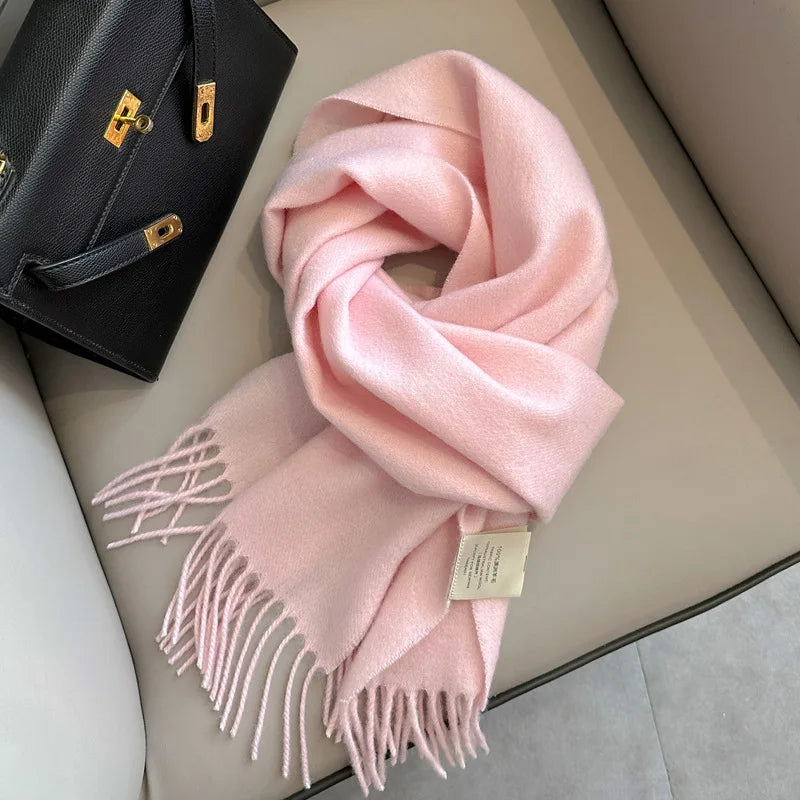 Classic 100% Wool Winter Scarf