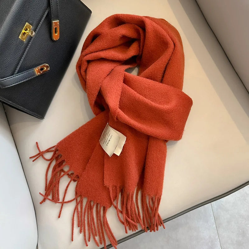 Classic 100% Wool Winter Scarf