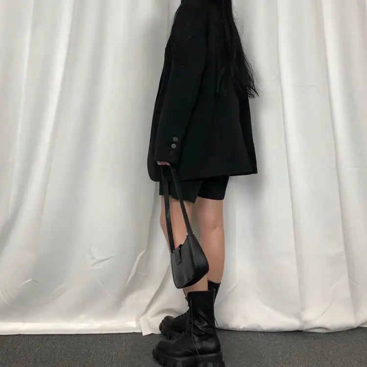 Classic Lace-Up Combat Boots