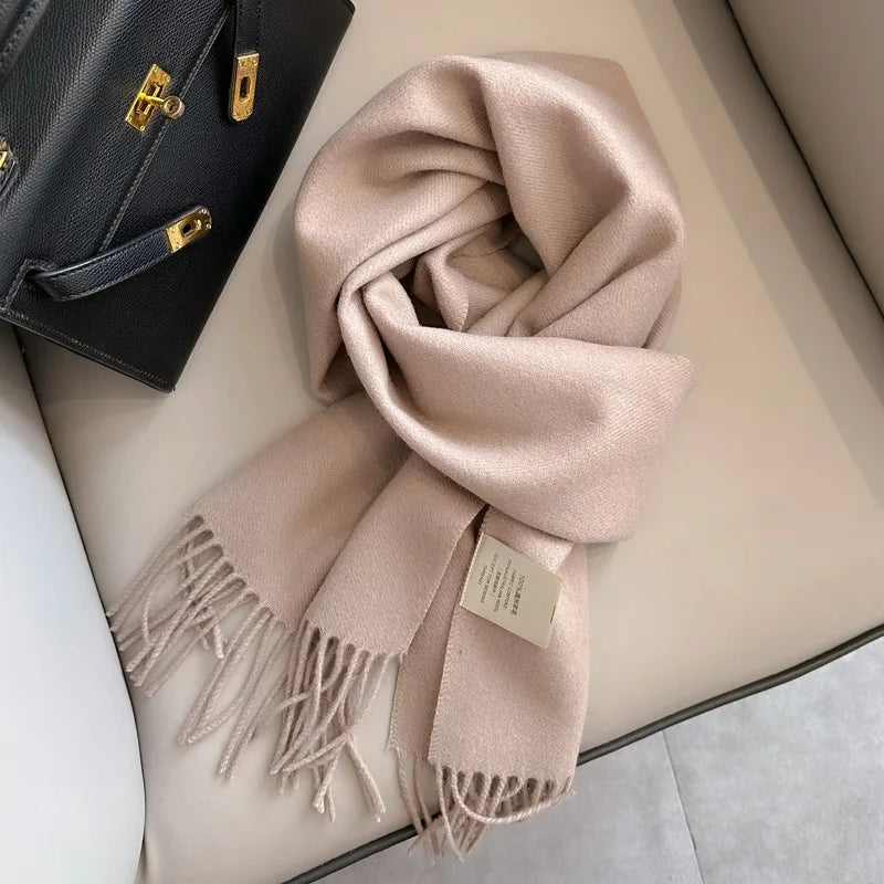 Classic 100% Wool Winter Scarf