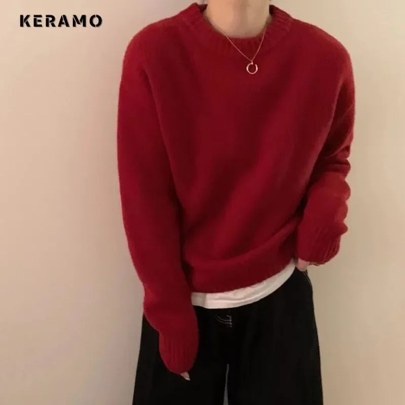 Cozy Oversized Crewneck Sweater