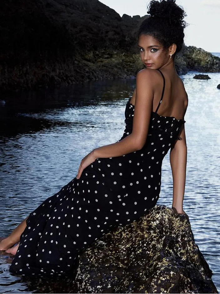 Women Polka Dots Dress