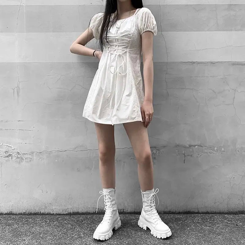 Classic Lace-Up Combat Boots