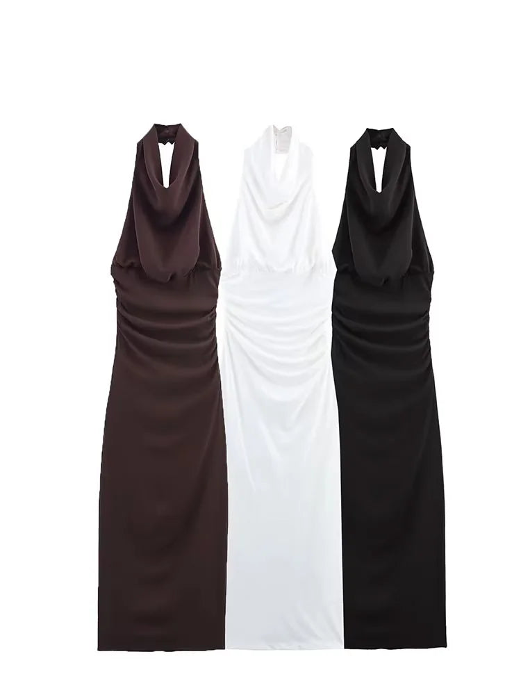 Women's Summer Fashion Backless Dresses