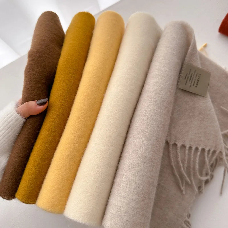 Classic 100% Wool Winter Scarf