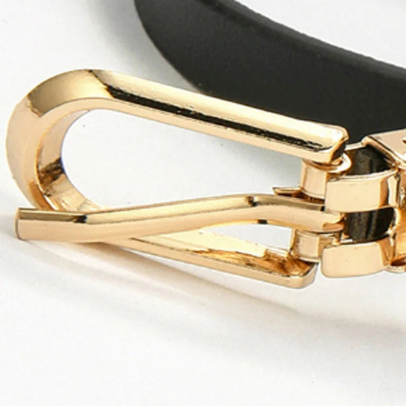 Women‘s Candy Color Waist Strap Thin Belt For Lady