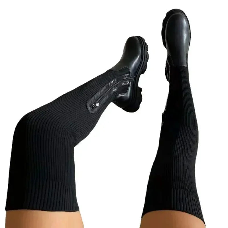 Ladies Thigh High Boots