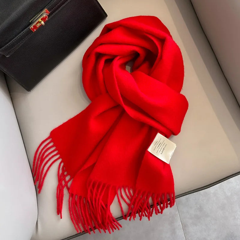 Classic 100% Wool Winter Scarf